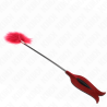 Kink - Plumes De Chacouilles Avec Palette En Forme De Rose 8 Cm